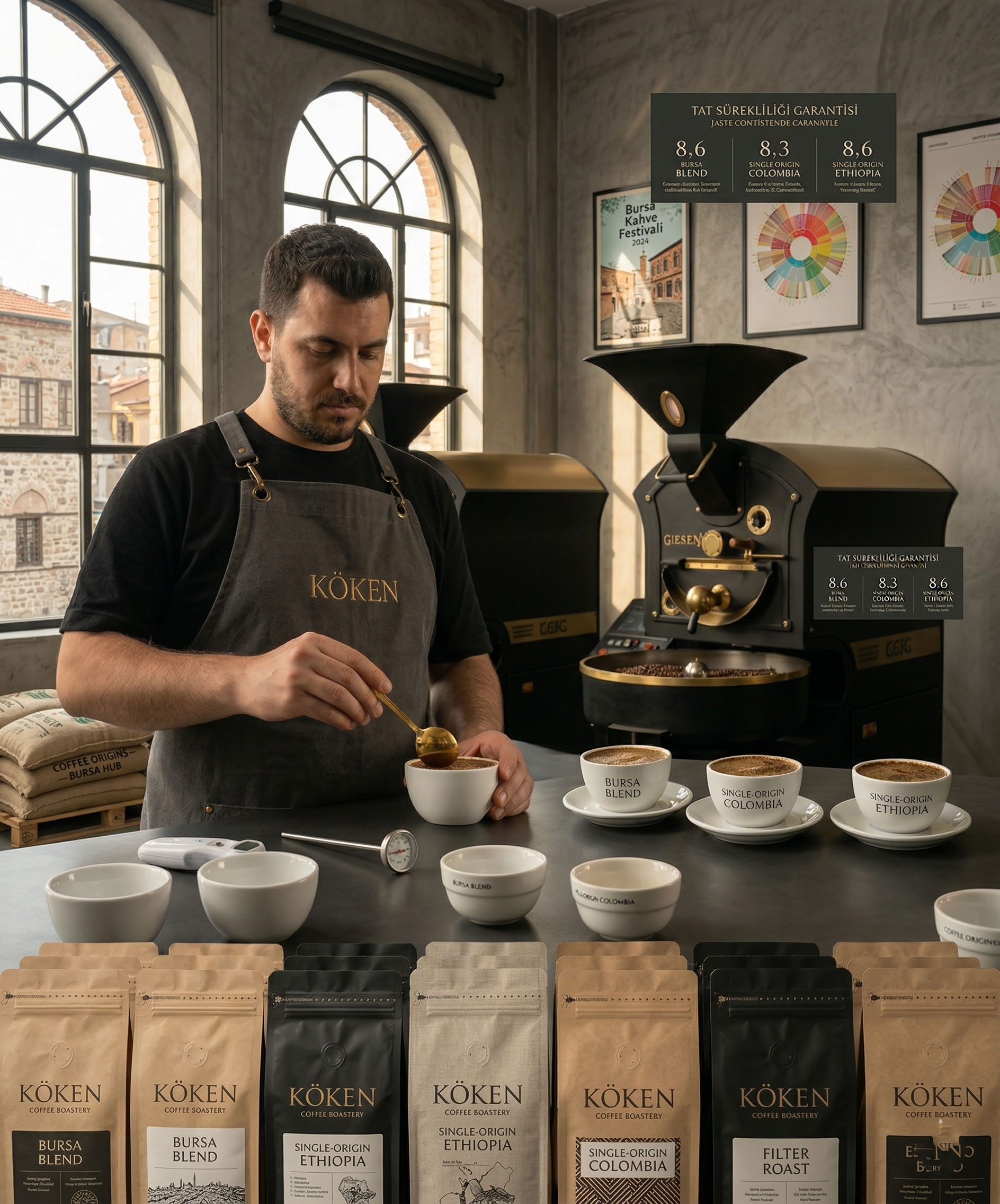 KOKEN Coffee Roastery hakkimizda 3